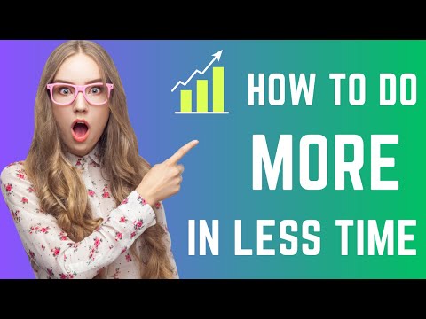 How To Get More Done in Less Time: Productivity Hacks for Professionals  [Video]