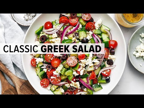 Experience Greece at Lunchtime with this Authentic Greek Salad Recipe  Orektiko [Video]