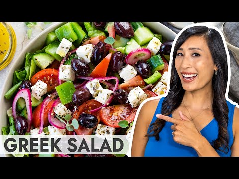 Try this Traditional Greek Salad for Lunch  Orektiko [Video]