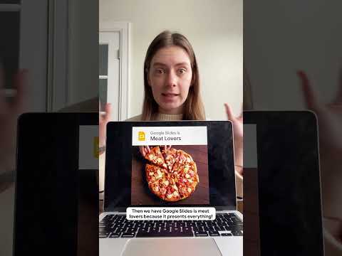 You’re invited to create a Google Slides presentation outlining what pizzas your friends are. 🍕 [Video]
