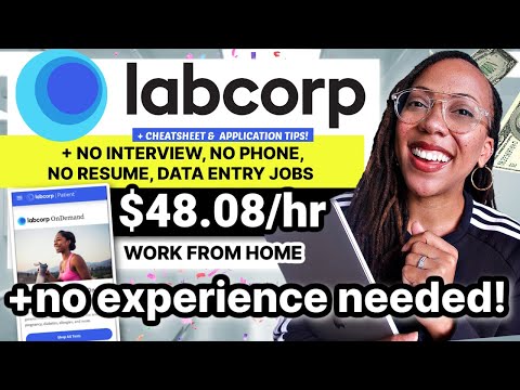 Labcorp is Hiring! 🎉 | Get Paid $33.65 - $48.08/hr | Best Remote Jobs with No Experience [Video]