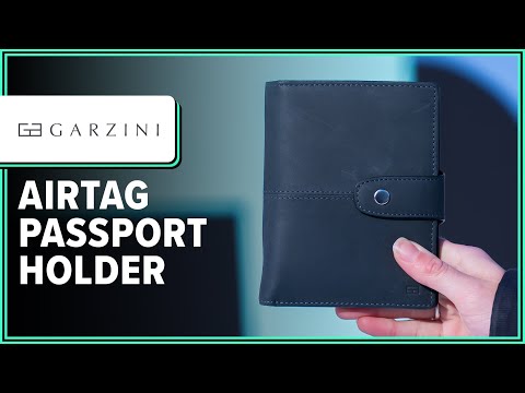 Garzini AirTag Passport Holder Review (1 Month of Use) [Video]