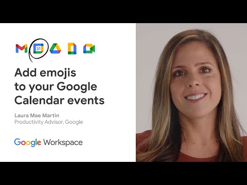 How to personalize your Google Calendar events with emojis [Video]