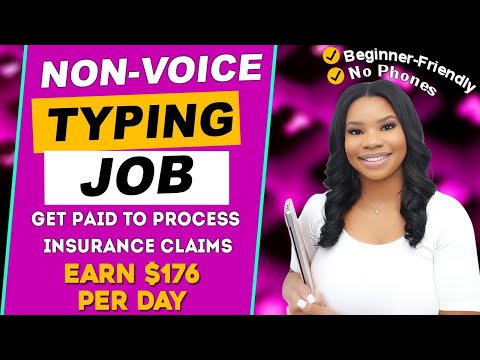 Type Your Way to $176/Day: Beginner-Friendly Data Entry Job (No Phone!) [Video]