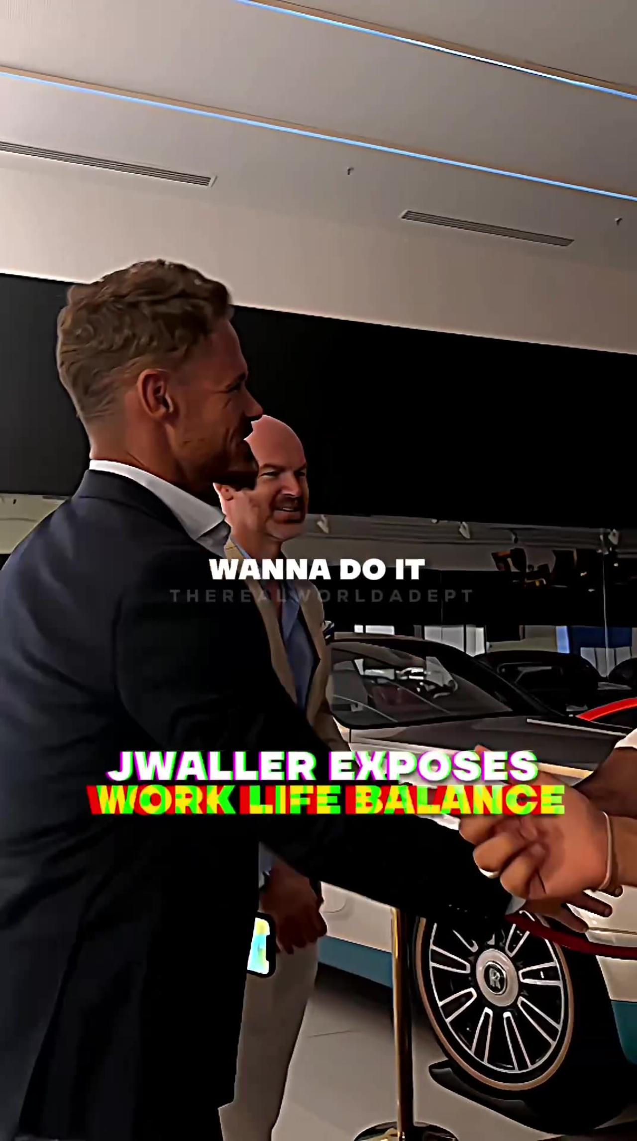 JWaller on Why Work-Life Balance is BS [Video]