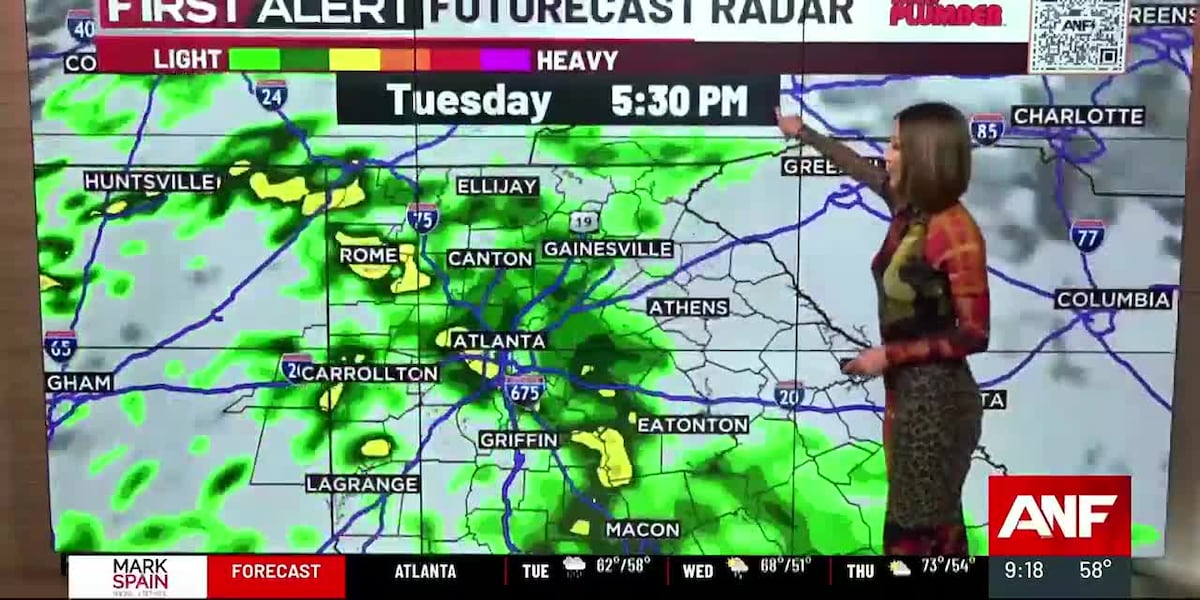 First Alert Forecast: Mainly dry for the morning, but the evening commute will be a wet one [Video]