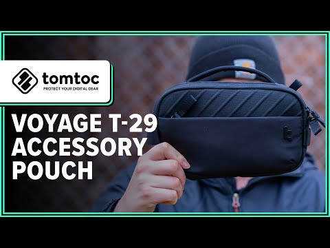 tomtoc Voyage T-29 Accessory Pouch Review (2 Weeks of Use) [Video]