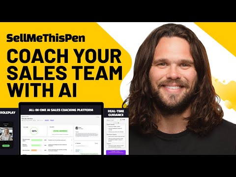 Close More Sales Calls with AI Coaching | SellMeThisPen AI [Video]