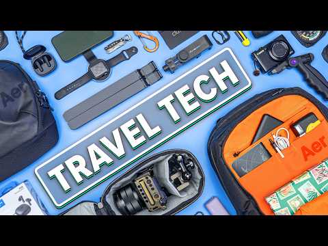 11 Travel Tech Products for One Bag Travel | NEW Aer Release! [Video]