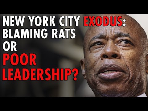RATS to Blame? Mayor Adams’s BIZARRE Reason for New York’s Exodus! [Video]