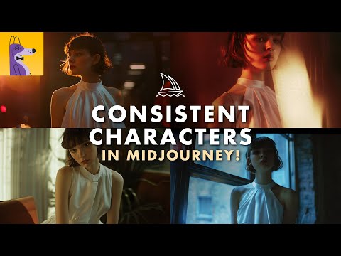 HUGE Update: Create Consistent Characters in Midjourney (Easy Tutorial) [Video]