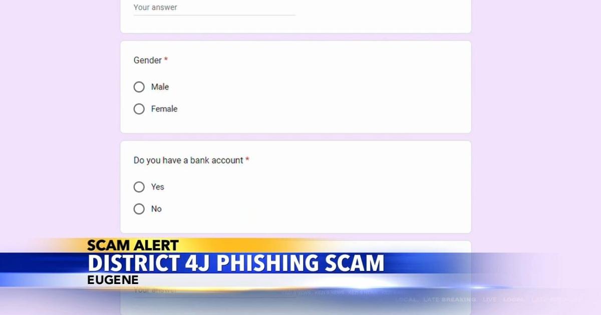 Phishing scam targeting Eugene School District 4J students | Video