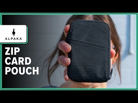 ALPAKA Zip Card Pouch Review (2 Weeks of Use) [Video]