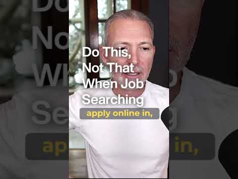 Do THIS, Not THAT For a Successful Job Search [Video]