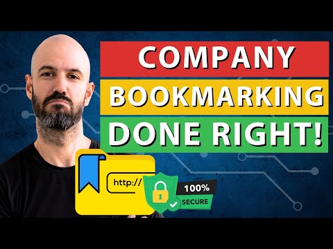 Safely Use Company Bookmarks THIS WAY! [Video]