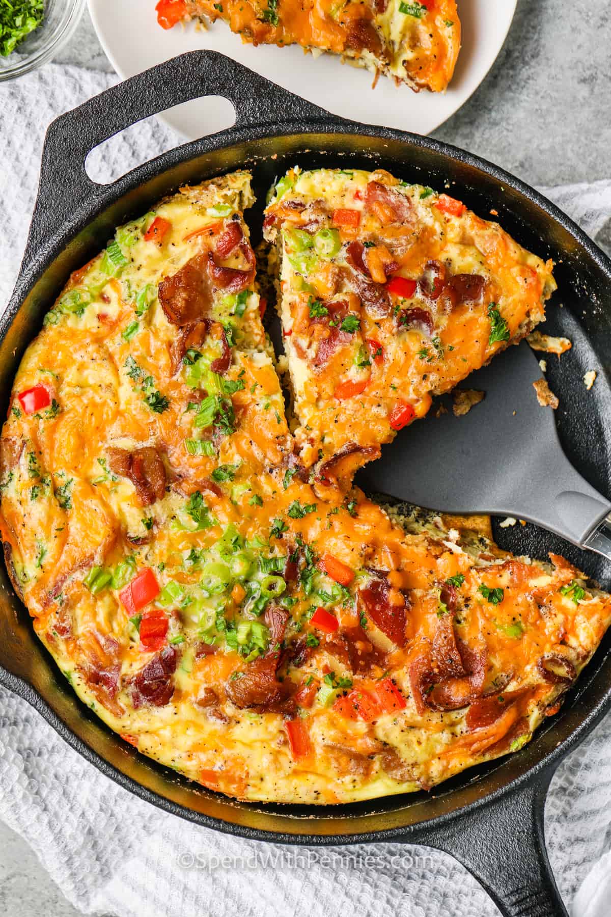 Easy Frittata Recipe – Spend With Pennies [Video]