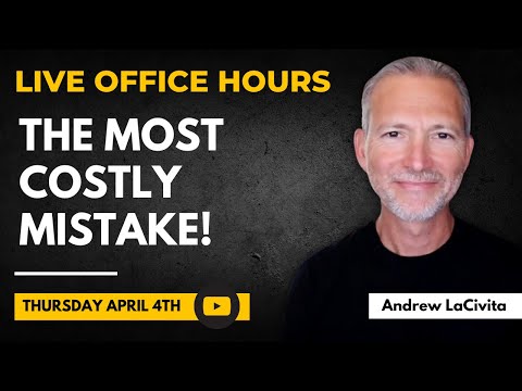 The Most Costly Mistake Job Candidates Make in an Interview 🔴 Live Office Hours with Andrew LaCivita [Video]
