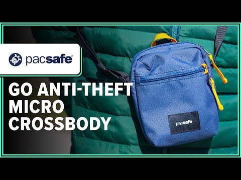 Pacsafe GO Anti-Theft Micro Crossbody Review (2 Weeks of Use) [Video]