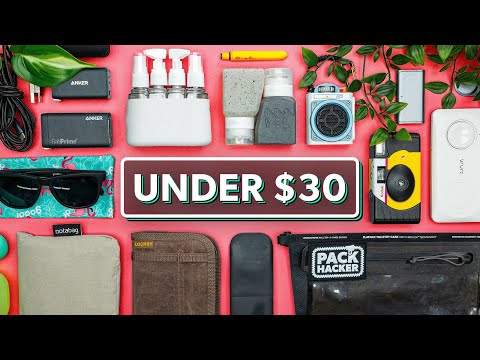 Awesome Travel Gear Under $30 | Travel Products [Video]