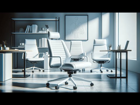 🪑 Best Office Chairs White | Mimoglad Home Office Chair Review 🪑 [Video]
