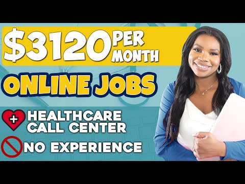 ✅ Work From Home with NO Experience! Healthcare Call Center Job That Pays Well [Video]