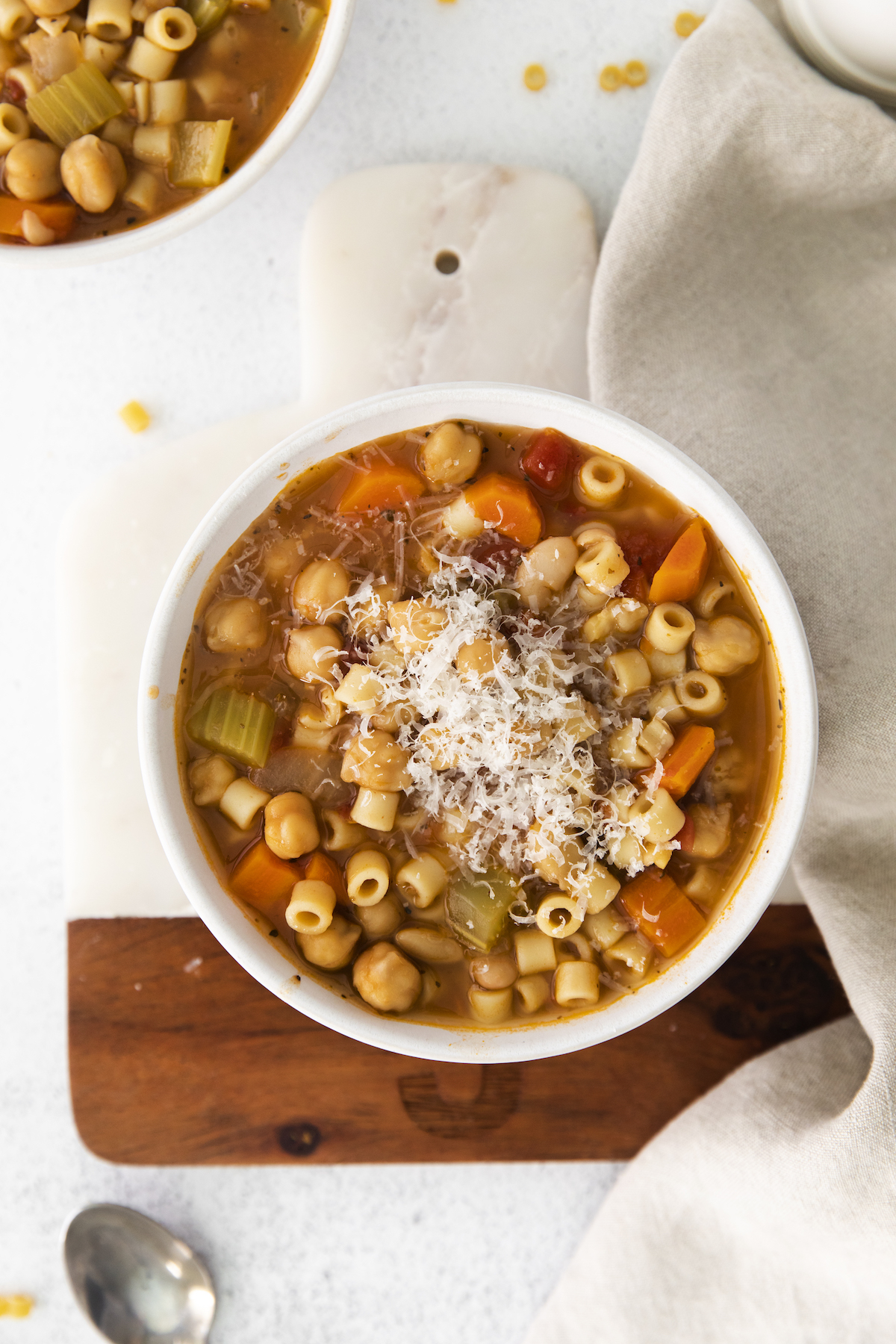 Easy Hearty Chickpea Soup | Recipes From A Pantry [Video]