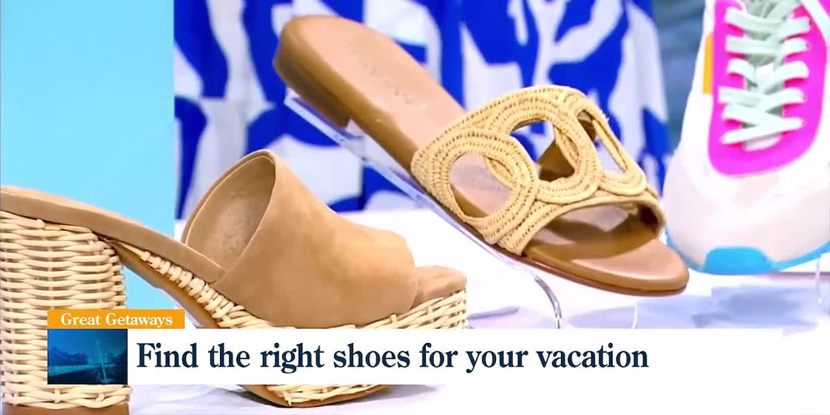 Cute and comfy shoes for vacation [Video]