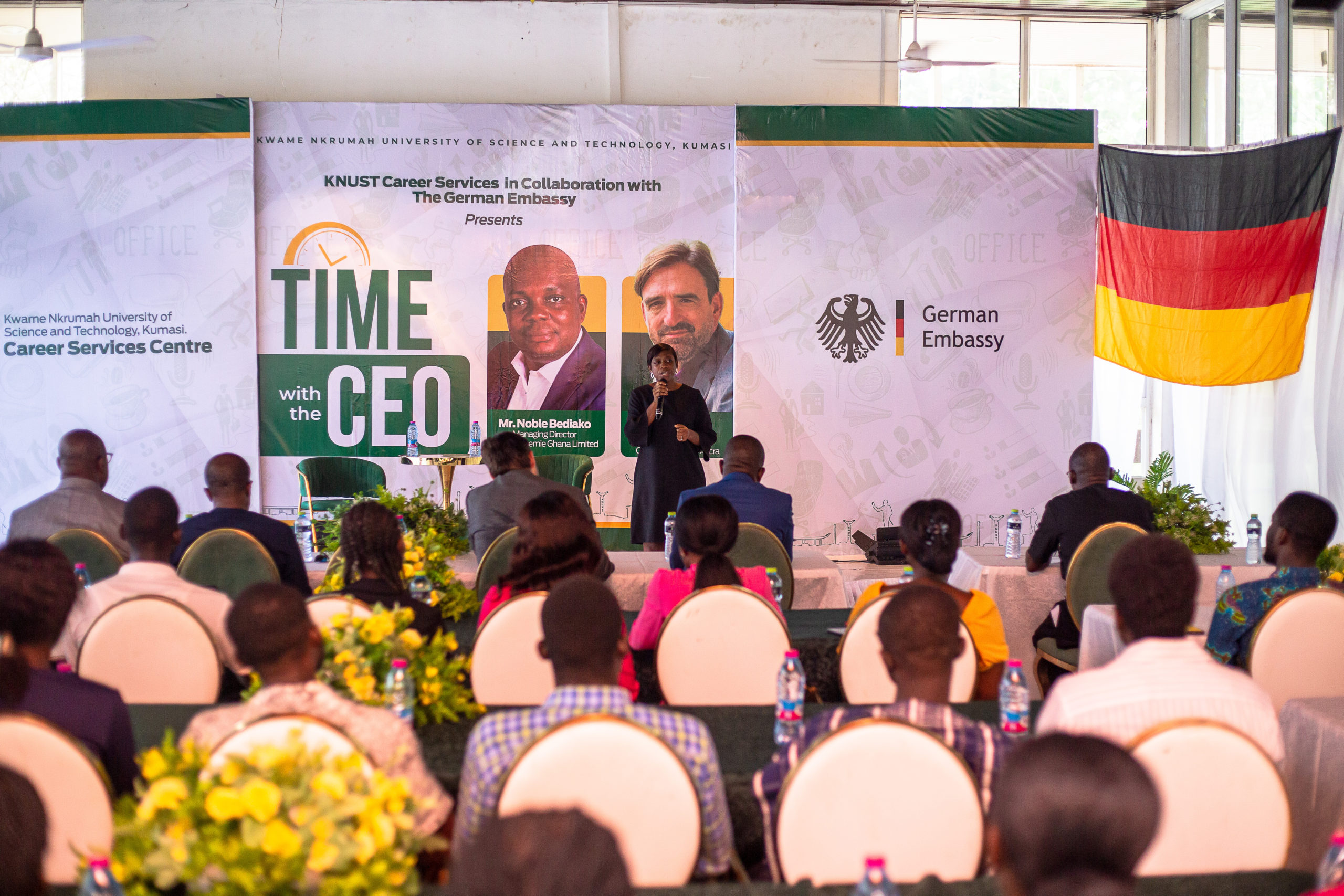 KNUST Career Services Centre partners with German Embassy to Host Time with the CEOs [Video]