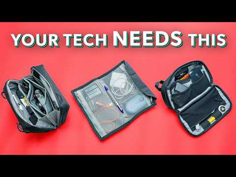 12 Tech Pouches To Level Up Your Tech Kit [Video]