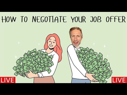 How to Negotiate Your Job Offer [Video]