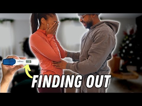FINDING OUT WE’RE PREGNANT | Raw & Hilarious Reaction [Video]