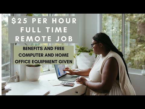 $25 PER HOUR HIRING ASAP NEW AMAZON REMOTE CUSTOMER SUPPORT JOB NO DEGREE NEEDED FULL TIME!! [Video]
