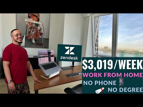 ZENDESK WILL PAY YOU $3,019/WEEK | WORK FROM HOME | REMOTE WORK FROM HOME JOBS | ONLINE JOBS [Video]