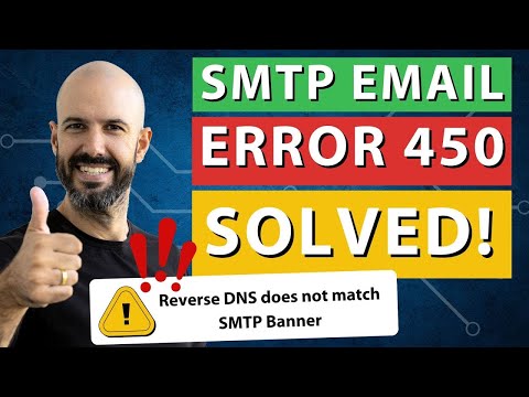 FIX "Reverse DNS does not match SMTP banner" Working Guide 2024 [SOLVED]! [Video]