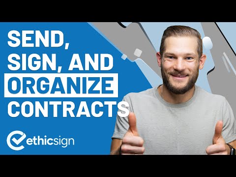 Send, Sign, and Organize Digital Contracts with Ethicsign [Video]