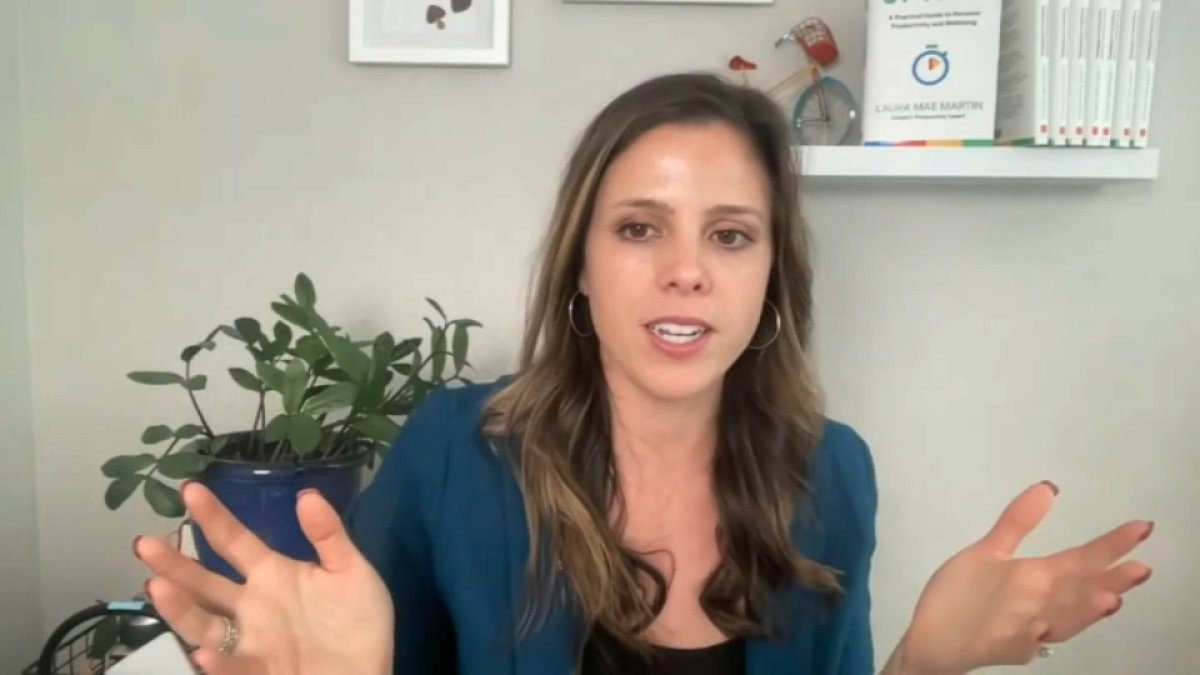 Google productivity expert authors guide to boost wellness  NBC Bay Area [Video]