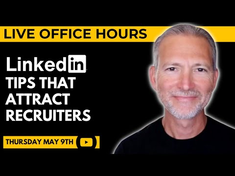 Top LinkedIn Tips That Attract Recruiters 🔴 Live Office Hours with Andrew LaCivita [Video]