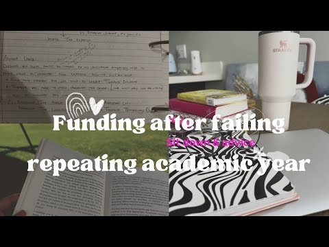 Funding…After Failing & Advice for Repeaters || Career Advice || Failing at University [Video]