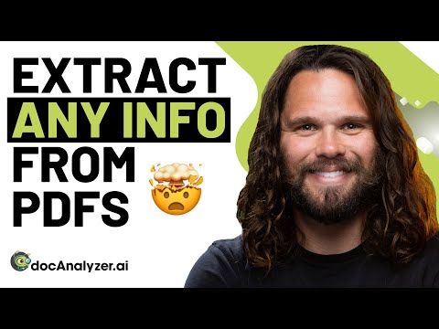 Extract Context-Specific Answers From All Your PDFs | docAnalyzer.ai [Video]