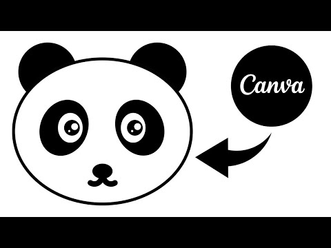How to Make Cute Panda Clipart in Canva | Free Graphic Design Tutorial | Canva Tips and Tricks [Video]