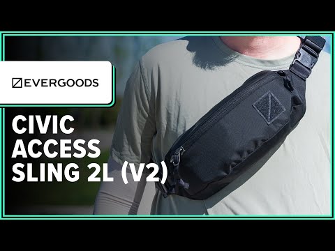 EVERGOODS CIVIC Access Sling 2L (V2) Review (2 Weeks of Use) [Video]