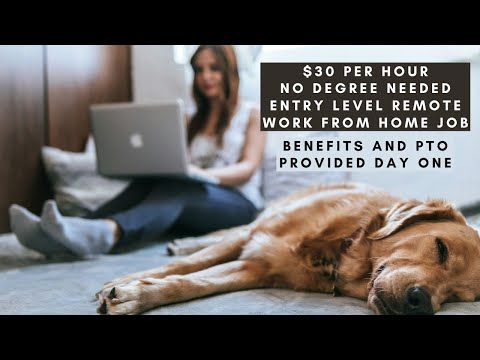 $30 PER HOUR ENTRY LEVEL REMOTE WORK FROM HOME JOB – QUICK HIRE FULL TIME WITH BENEFITS GIVEN! [Video]