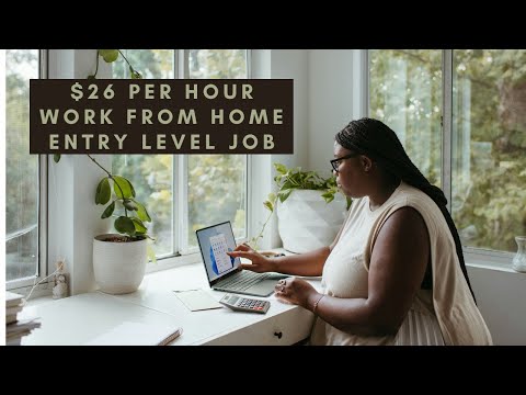 $26 PER HOUR ENTRY LEVEL REMOTE WORK FROM HOME JOB – HIRING REMOTE FULL TIME SCHEDULE [Video]