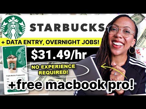 Starbucks is Hiring! 🎉 | Get Paid $20.58 - $31.49/hr | Data Entry, No Experience | Best Remote Jobs [Video]