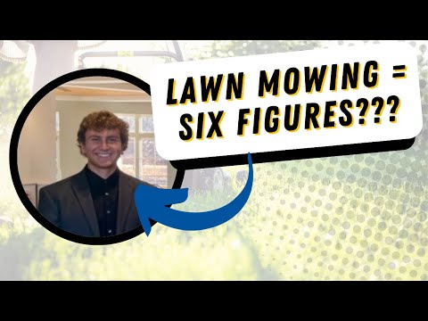 $70k in Profit as a Teenager: How to Start a Lawn Care Business. [Video]