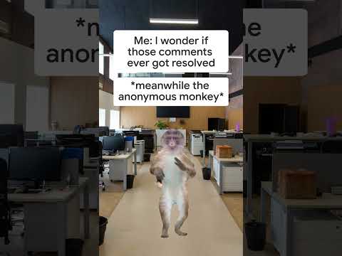 Anonymous monkey be anonymous monkey-ing. 🐵 [Video]