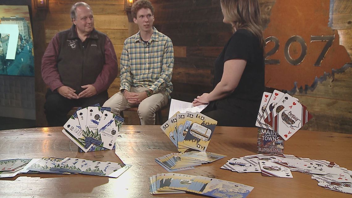 New playing cards feature Maine cities and lighthouses [Video]