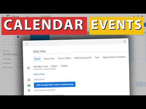 Google Calendar Management for Personal Assistant [Video]