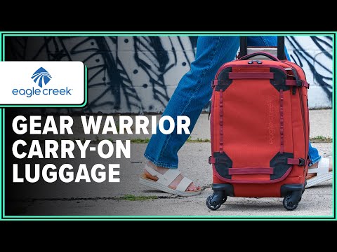 Eagle Creek Gear Warrior XE 4-Wheel Carry-On Luggage Review (2 Weeks of Use) [Video]
