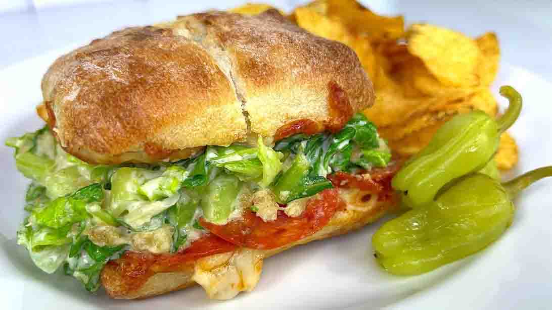 TikTok Caesaroni Sandwich Recipe [Video]